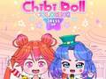 Mchezo Chibi Doll Dress Up & Coloring