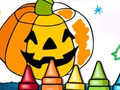 Mchezo Halloween Coloring Games