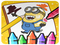 Mchezo Coloring Minion Раскраска Миньон