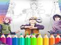 Mchezo Naruto Shippuden Coloring Book 