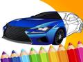 Mchezo Japanese Luxury Cars Coloring Book 