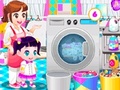 Mchezo Children Laundry