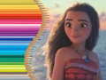 Mchezo Coloring Book for Moana