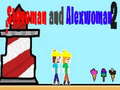 Mchezo Steveman and Alexwoman 2