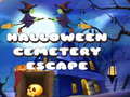 Mchezo Halloween Cemetery Escape