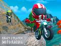 Mchezo Crazy 2 Player Moto Racing