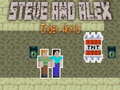 Mchezo Steve and Alex Ender World