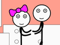 Mchezo Stickman Jailbreak - Love Story