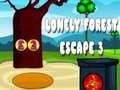 Mchezo Lonely Forest Escape 3