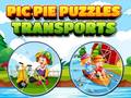 Mchezo Pic Pie Puzzles Transports