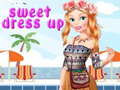 Mchezo Sweet Dress Up