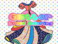 Mchezo Glitter Dress Coloring