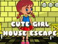 Mchezo Cute Girl House Escape
