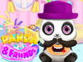 Mchezo Panda And Friends