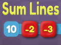 Mchezo Sum Lines