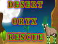 Mchezo Desert Oryx Rescue