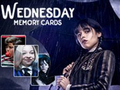 Mchezo Wednesday Memory Cards