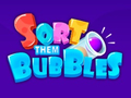 Mchezo Sort Them Bubbles