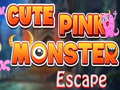 Mchezo Cute Pink Monster Escape 