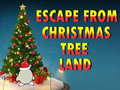 Mchezo Escape From Christmas Tree Land