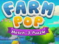 Mchezo Farm Pop Match-3 Puzzle
