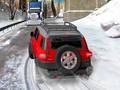 Mchezo Heavy Jeep Winter Driving