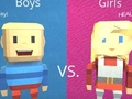 Mchezo Kogama: Parkour Girls vs Boys