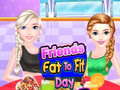 Mchezo Friends Fat To Fit Day