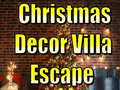 Mchezo Christmas Decor Villa Escape