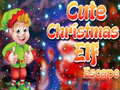 Mchezo Cute Christmas Elf Escape 