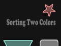 Mchezo Sorting Two Colors