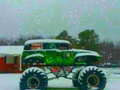 Mchezo Winter Monster Truck Puzzles