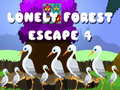 Mchezo Lonely Forest Escape 4