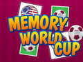 Mchezo Memory World Cup