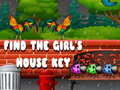 Mchezo Find the Girl’s House Key