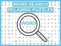 Mchezo Word Search Relaxing Puzzles