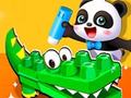 Mchezo Baby Panda Animal Puzzle
