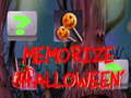 Mchezo Memorize Halloween