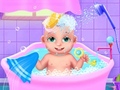 Mchezo Newborn Twin Baby Care