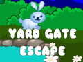 Mchezo Yard Gate Escape
