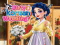 Mchezo Girly Korean Wedding