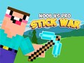 Mchezo Noob vs Pro Stick War