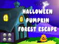 Mchezo Halloween Pumpkin Forest Escape