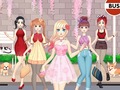 Mchezo Anime Girls Dress Up Game