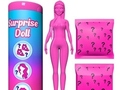 Mchezo Color Reveal Surprise Doll