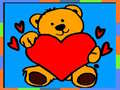 Mchezo Easy Coloring Valentine