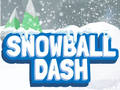 Mchezo Snowball Dash