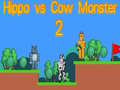 Mchezo Hippo vs Cow Monster 2
