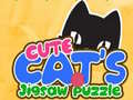 Mchezo Cute Cats Jigsaw Puzzle