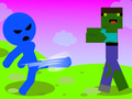 Mchezo Stickman Zombie Escape